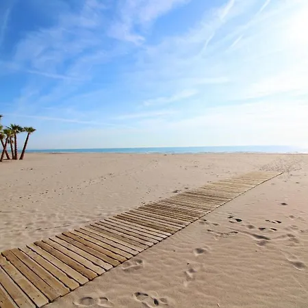 Canet Lounge - Apartamento Con Gran Terraza Y Wifi En Canet *